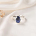 Blue Sapphire (Neelam) Ring – Shani Ratna for Saturn, Career & Discipline – image 1
