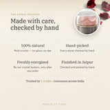 The Oorja promise – Rose Quartz Water Bottle