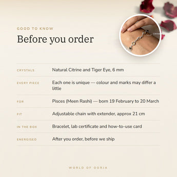 Pisces constellation bracelet – before you order
