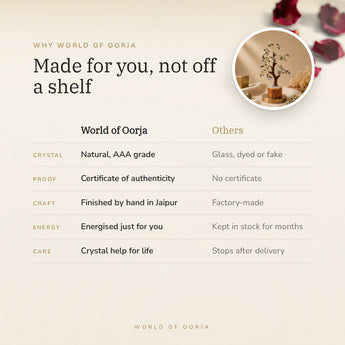 Why World of Oorja – Moonstone Crystal Tree