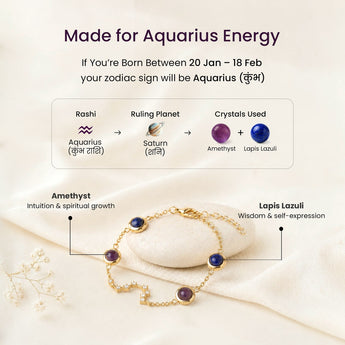 Made for Aquarius energy – gold