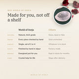 Why World of Oorja – Clear Quartz Crystal Diya
