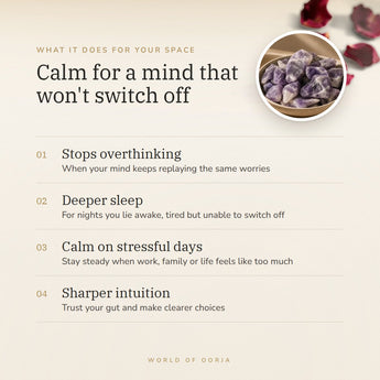 Raw Amethyst benefits – World of Oorja