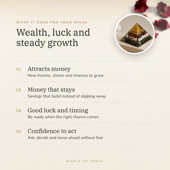 Dhanlabh Pyramid benefits – World of Oorja