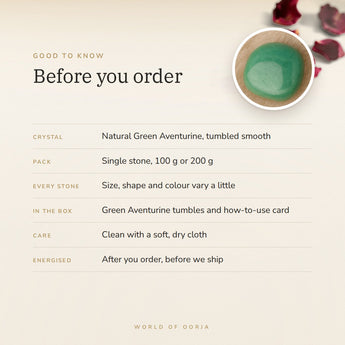 Green Aventurine Tumble Stones – good to know before you order