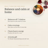 7 Chakra Tea Light Holder benefits – World of Oorja