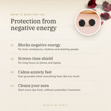 Raw Black Tourmaline Studs benefits – World of Oorja