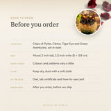 Dhan Yog Owl – before you order: crystals, size, what is in the box, energised after order
