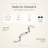 Made for Mulank 8 – birth dates, ruling planet Saturn and crystals Lapis Lazuli and Black Tourmaline