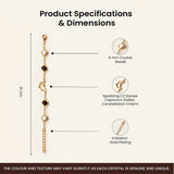 Capricorn bracelet specifications – gold