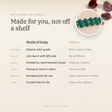 Why World of Oorja – Green Aventurine Mala made for you, handcrafted in Jaipur
