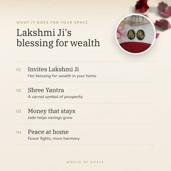Lakshmi & Shree Yantra Jade Coin benefits – World of Oorja