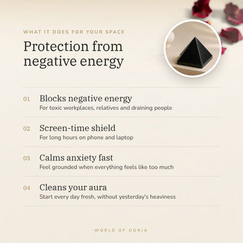 Black Tourmaline Pyramid benefits – World of Oorja
