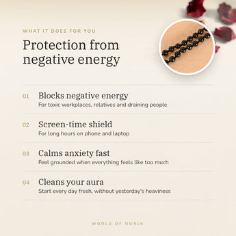 Black Tourmaline Mala benefits – World of Oorja