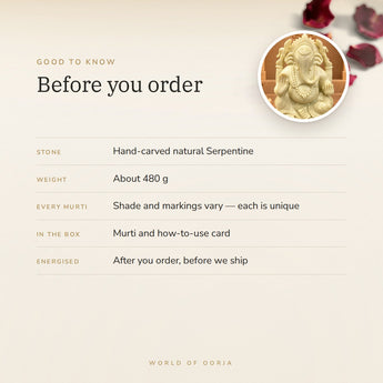 Serpentine Ganesh Ji Murti (480 g) – good to know before you order