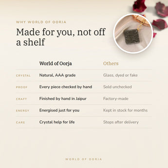 Why World of Oorja – Pyrite Money Attraction Keychain