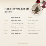 Why World of Oorja – Pyrite Pyramid (Peru)