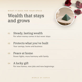 Jade Pyramid benefits – World of Oorja