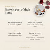 The Grounded Calm Gift Set – make it part of their home, how to use and where to keep it