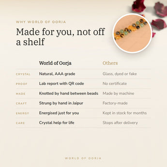 Why World of Oorja – Money Attraction Mala made for you, handcrafted in Jaipur