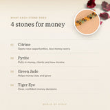 Money Attraction Mala benefits – World of Oorja