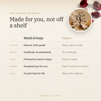 Why World of Oorja – Lapis Lazuli Crystal Tree
