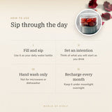 Carnelian Water Bottle – sip through the day, how to use and where to keep it