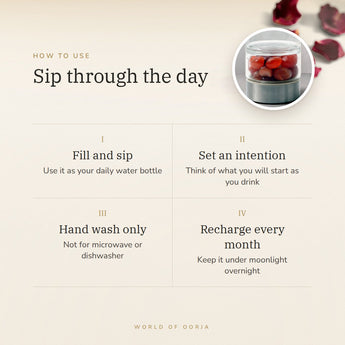 Carnelian Water Bottle – sip through the day, how to use and where to keep it