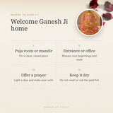 Hand-Painted Rose Quartz Ganesha (2 kg) – welcome ganesh ji home, how to use and where to keep it