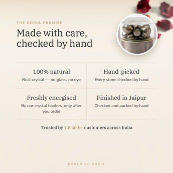 The Oorja promise – Pyrite Water Bottle
