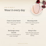 How to wear your Pyrite Necklace – daily wear, recharge on selenite or moonlight