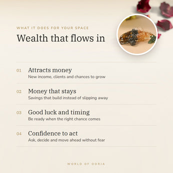 Dhan Yog Crystal Fish benefits – World of Oorja