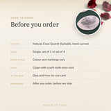 Clear Quartz Crystal Diya – good to know before you order