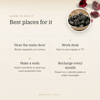 Raw Black Tourmaline – best places for it, how to use and where to keep it