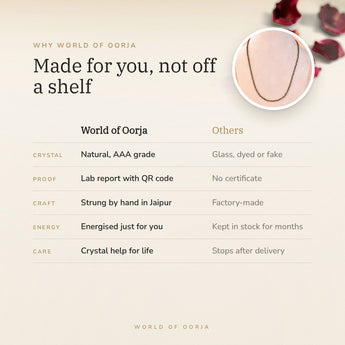 Why World of Oorja – Pyrite Necklace made for you, handcrafted in Jaipur