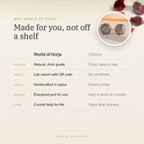 Why World of Oorja – Labradorite Studs made for you, handcrafted in Jaipur