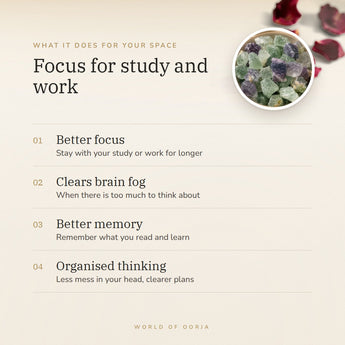 Raw Multi-Fluorite benefits – World of Oorja