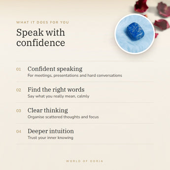 Lapis Lazuli Tumble Stones benefits – World of Oorja