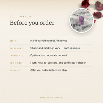 Amethyst Ganesh Ji Murti – good to know before you order