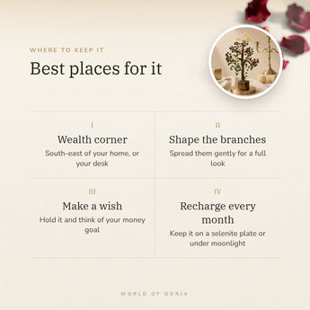 Money Attraction Crystal Tree – best places for it, how to use and where to keep it