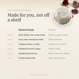 Why World of Oorja – Clear Quartz Water Bottle