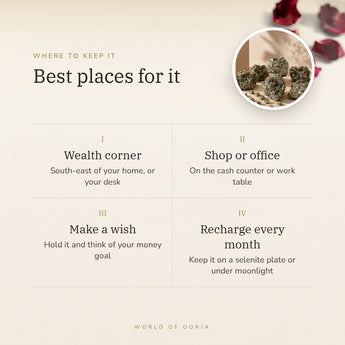 Raw Pyrite – best places for it, how to use and where to keep it