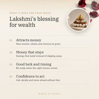 Laxmi Pyramid benefits – World of Oorja