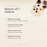 7 Chakra Harmony Kit benefits – World of Oorja
