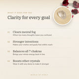 Clear Quartz Tumble Stones benefits – World of Oorja