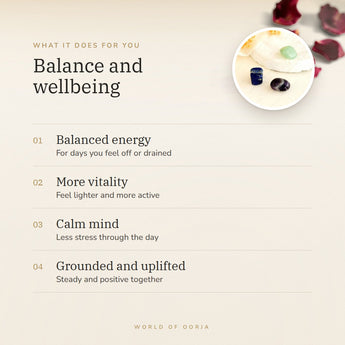 Health & Well-being Kit benefits – World of Oorja