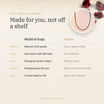 Why World of Oorja – Black Spinel Necklace made for you, handcrafted in Jaipur