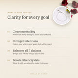 Clear Quartz Anklet benefits – World of Oorja
