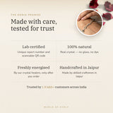 The Oorja promise – Pisces bracelet, lab certified