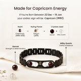 Made for Capricorn energy – ruling planet and crystals in the Capricorn zodiac bracelet